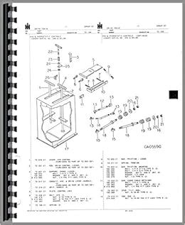 ih 4130 skid loader parts